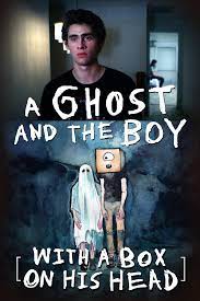 A Ghost and the Boy with a Box on His Head